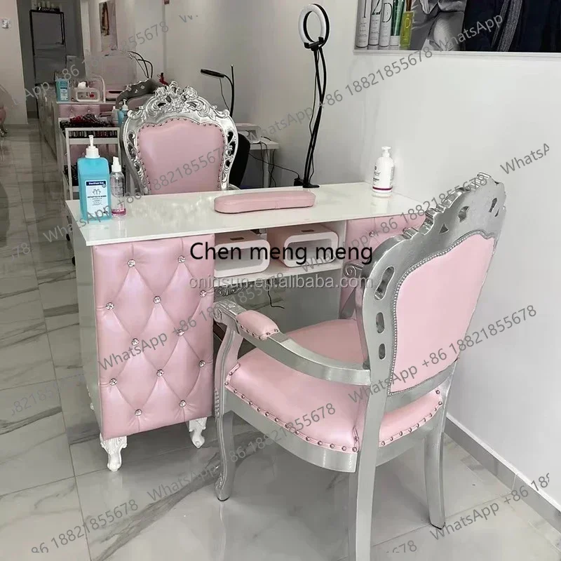 New arrive Nail Salon Furniture Modern Manicure Tables Nail Salon Chair and Desk Cheap Nail Table with Fan
New arrive Nail Salon Furniture Modern Manicure Tables Nail Salon Chair and Desk Cheap Nail Table with Fan