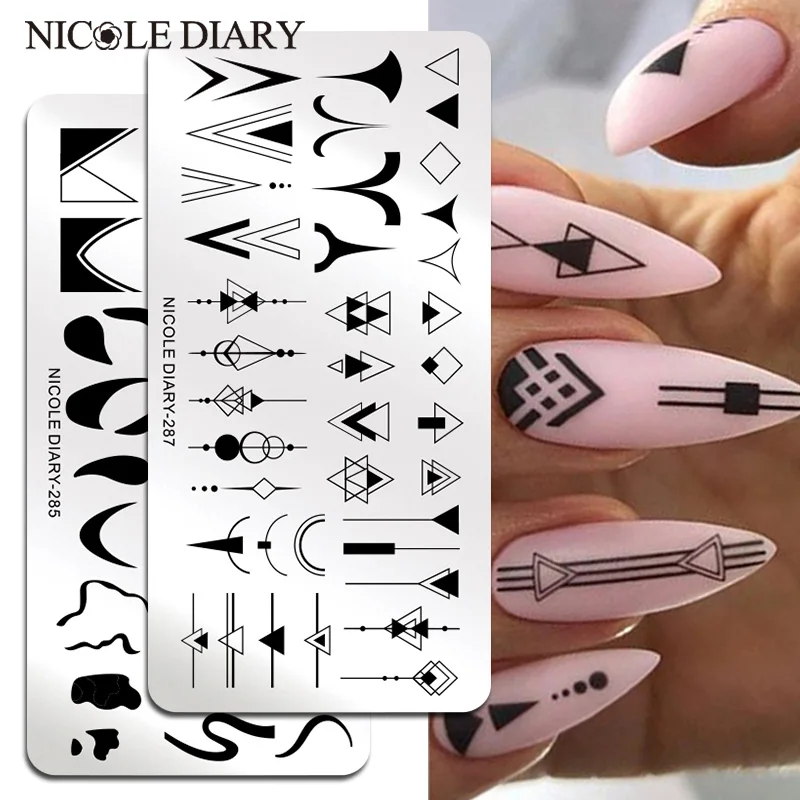 Трафарет NICOLE DIARY для стемпинга ногтей, пластина для рисования французских геометрических волн, линий, цветов, листьев, надписей, любовь, форма для ногтей, инструмент
Трафарет NICOLE DIARY для стемпинга ногтей, пластина для рисования французских геометрических волн, линий, цветов, листьев, надписей, любовь, форма для ногтей, инструмент