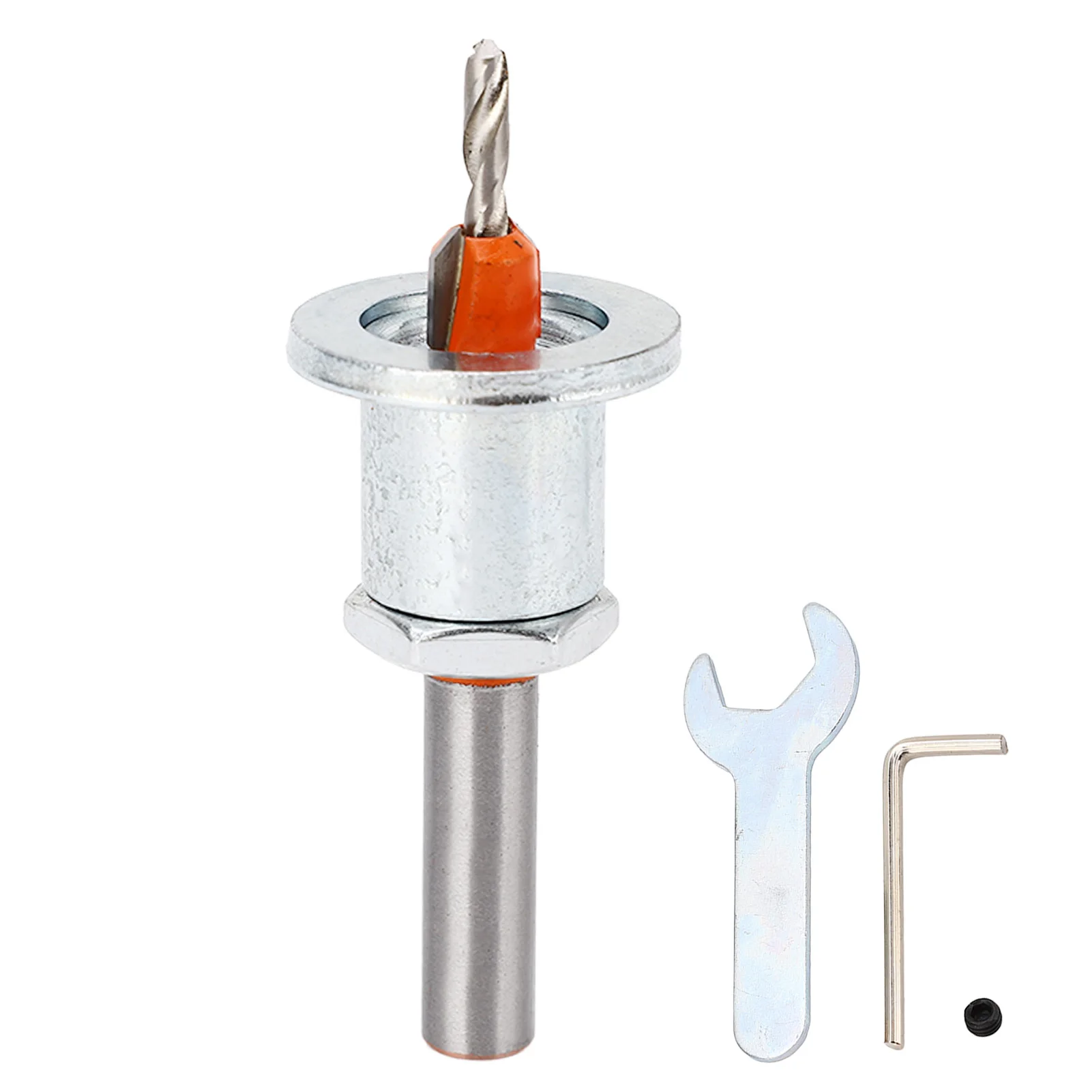 Adjustable Depth Countersink Drill Bit 3.5-8mm Alloy Steel Tapered Stop Countersunk Hole Drill Bit Woodworking Screw Hole Bit
Adjustable Depth Countersink Drill Bit 3.5-8mm Alloy Steel Tapered Stop Countersunk Hole Drill Bit Woodworking Screw Hole Bit