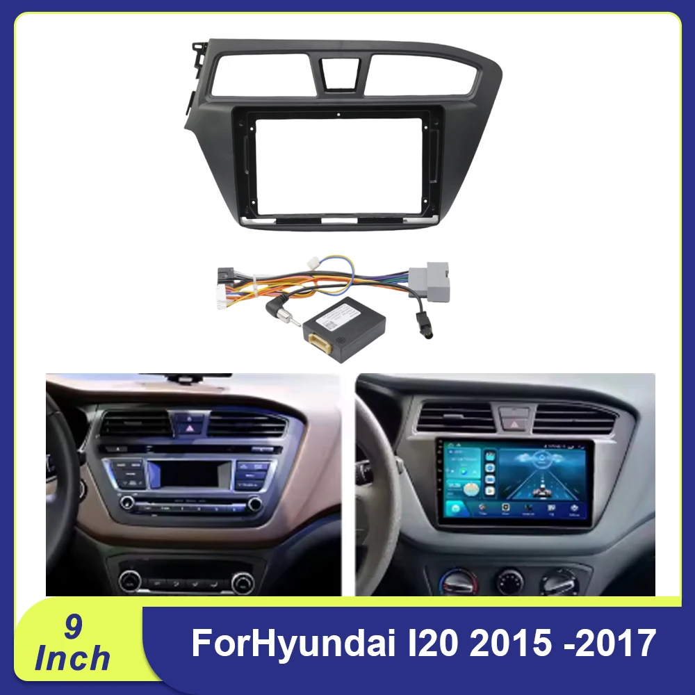 9 Inch 2Din Car Radio Fascia Frame Dash Trim Cover For Hyundai I20 2015-2017 Android MP5 Player Panel Casing
9 Inch 2Din Car Radio Fascia Frame Dash Trim Cover For Hyundai I20 2015-2017 Android MP5 Player Panel Casing