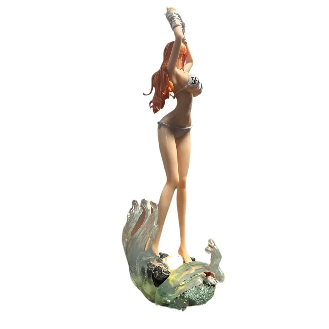 One Piece Figure 35cm Nami Action Figure Bikini Model, Anime Collection Peripheral, Adult Desktop Decoration, Gift
One Piece Figure 35cm Nami Action Figure Bikini Model, Anime Collection Peripheral, Adult Desktop Decoration, Gift