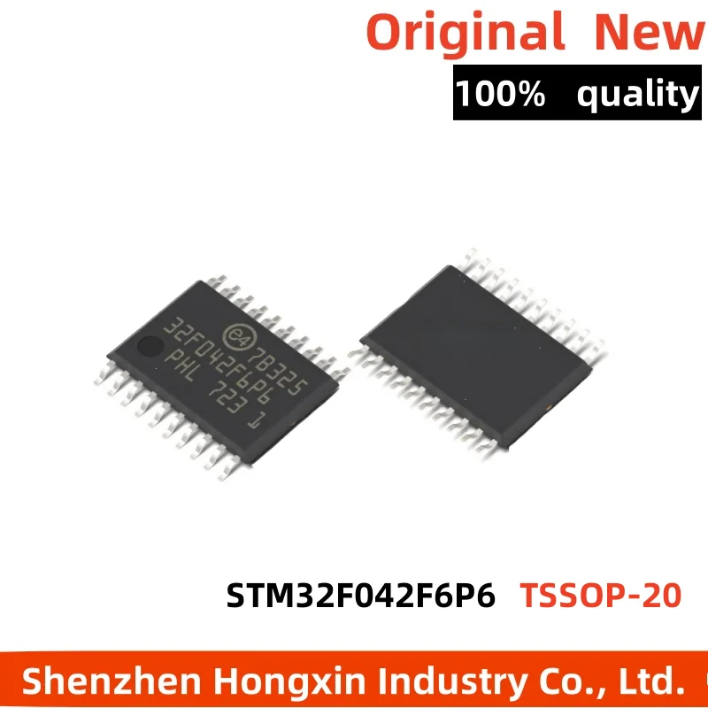 5 pieces STM32F042F6P6 32F042F6P6 SMT TSSOP-20 32-bit microcontroller
5 pieces STM32F042F6P6 32F042F6P6 SMT TSSOP-20 32-bit microcontroller