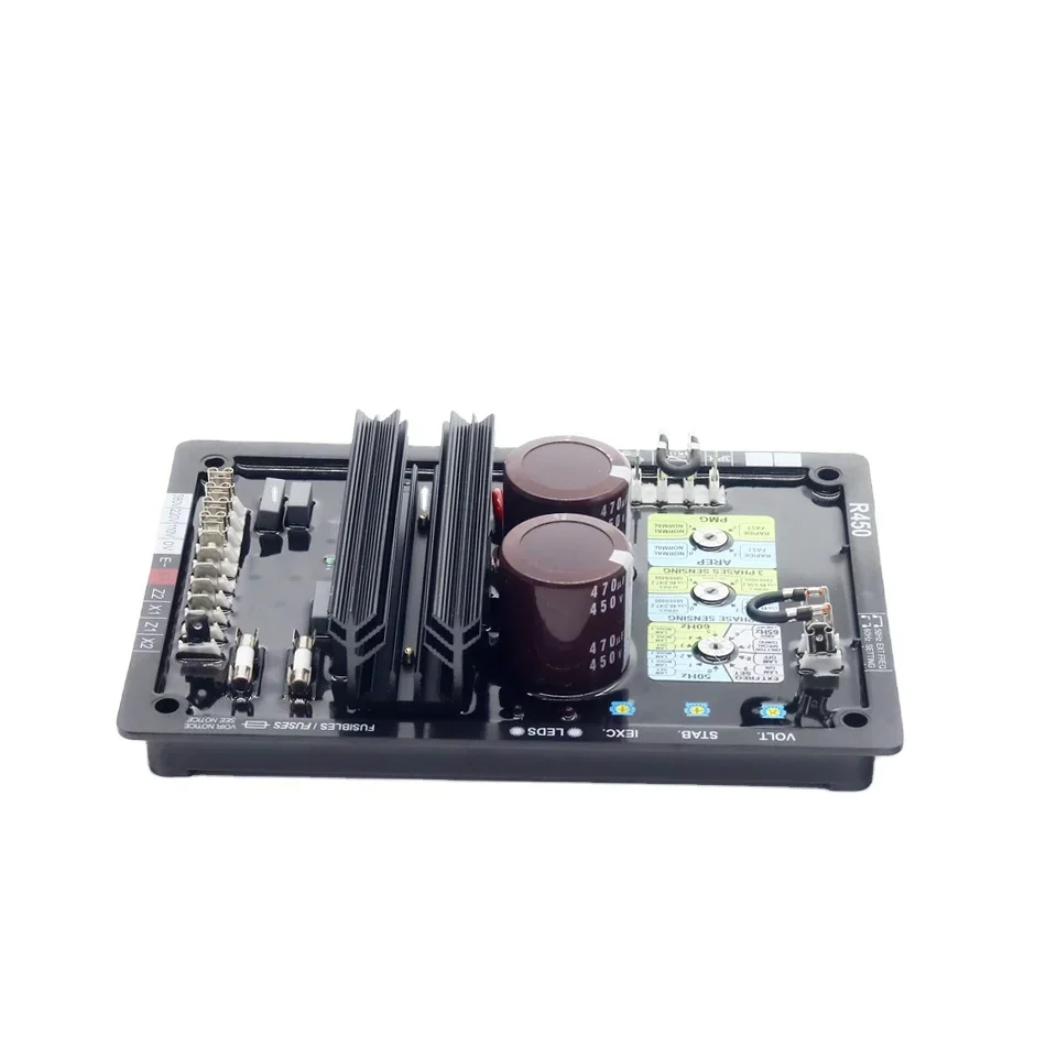 Automatic Single-Phase 1000kVA Universal AVR R450 Universal Voltage Regulator Spare Parts for Generators
Automatic Single-Phase 1000kVA Universal AVR R450 Universal Voltage Regulator Spare Parts for Generators