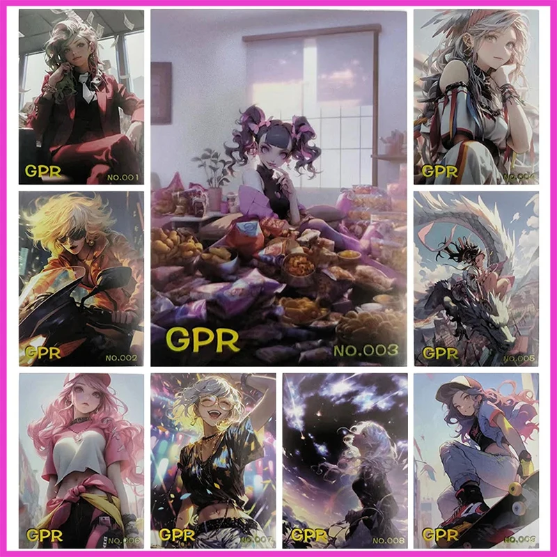 Anime Goddess Story Rare GPR Refractive Flash Cards Akali Ahri Luxanna Crownguard Toys for boys Collectible Cards Birthday Gifts
Anime Goddess Story Rare GPR Refractive Flash Cards Akali Ahri Luxanna Crownguard Toys for boys Collectible Cards Birthday Gifts