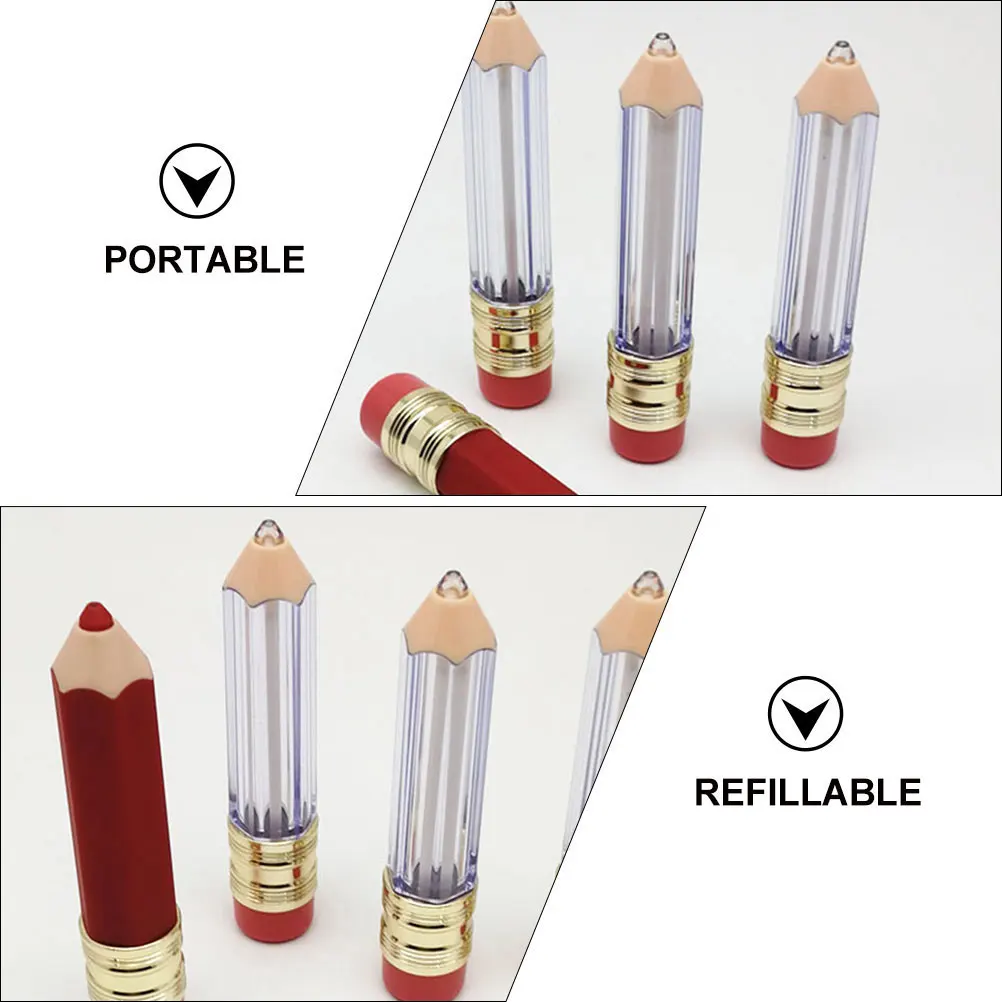 6pcs Lip Gloss Tubes Empty Containers for Refillable Lipstick Bottle Bulk Packaging Lip Color Holder Plastic
6pcs Lip Gloss Tubes Empty Containers for Refillable Lipstick Bottle Bulk Packaging Lip Color Holder Plastic