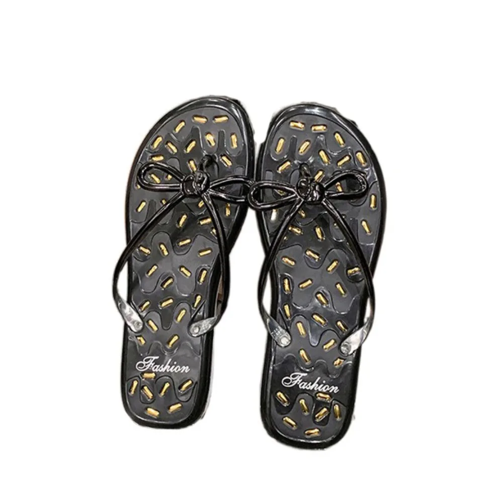Soft Sole Bowknot Crystal Flip Flops Sweet Anti Slip Sweet Slides Sandals Bohemia Beachwear Shoes Flats Slippers Women Summer
Soft Sole Bowknot Crystal Flip Flops Sweet Anti Slip Sweet Slides Sandals Bohemia Beachwear Shoes Flats Slippers Women Summer