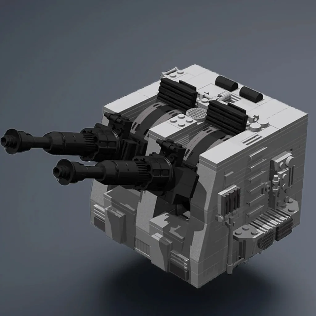 1509Pcs XX-9 Heavy Turbolaser MOC with Reinforced Barrel, Energy Core & 360° Rotating Turret Education Building Blocks Gift
1509Pcs XX-9 Heavy Turbolaser MOC with Reinforced Barrel, Energy Core & 360° Rotating Turret Education Building Blocks Gift
