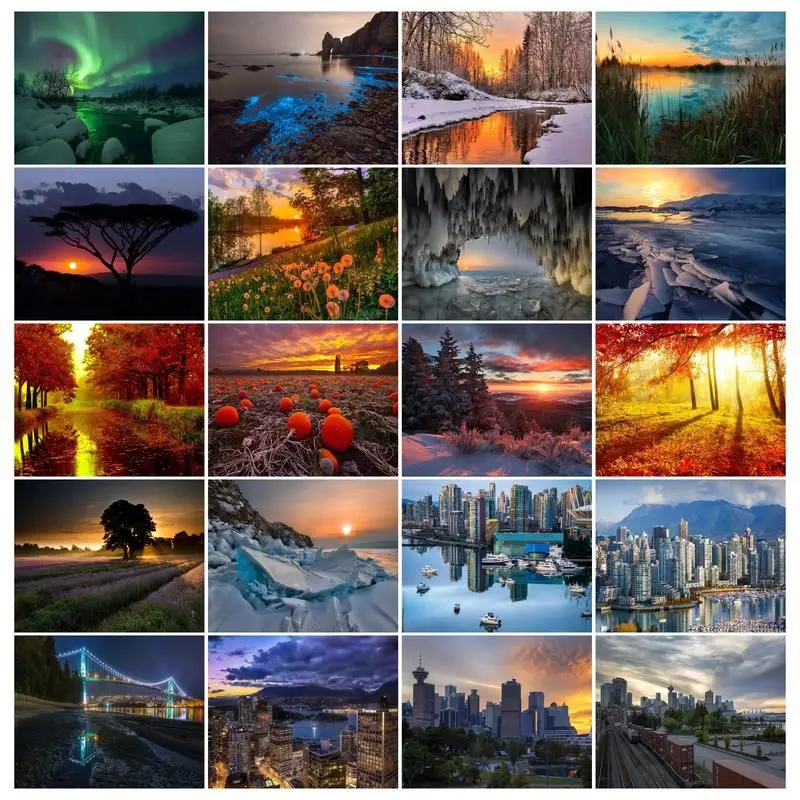 SDOYUNO Frame Paint By Numbers For Adults Natural Scenery Picture City Handpainted Arts Numbers Painting Diy Gift Home Wall Deco
SDOYUNO Frame Paint By Numbers For Adults Natural Scenery Picture City Handpainted Arts Numbers Painting Diy Gift Home Wall Deco