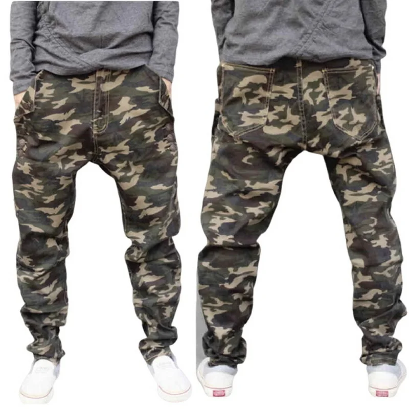 Камуфляжные брюки для мужчин, четырехсезонные брюки в стиле хип-хоп, брюки-шаровары для уличных танцев 
Камуфляжные брюки для мужчин, четырехсезонные брюки в стиле хип-хоп, брюки-шаровары для уличных танцев