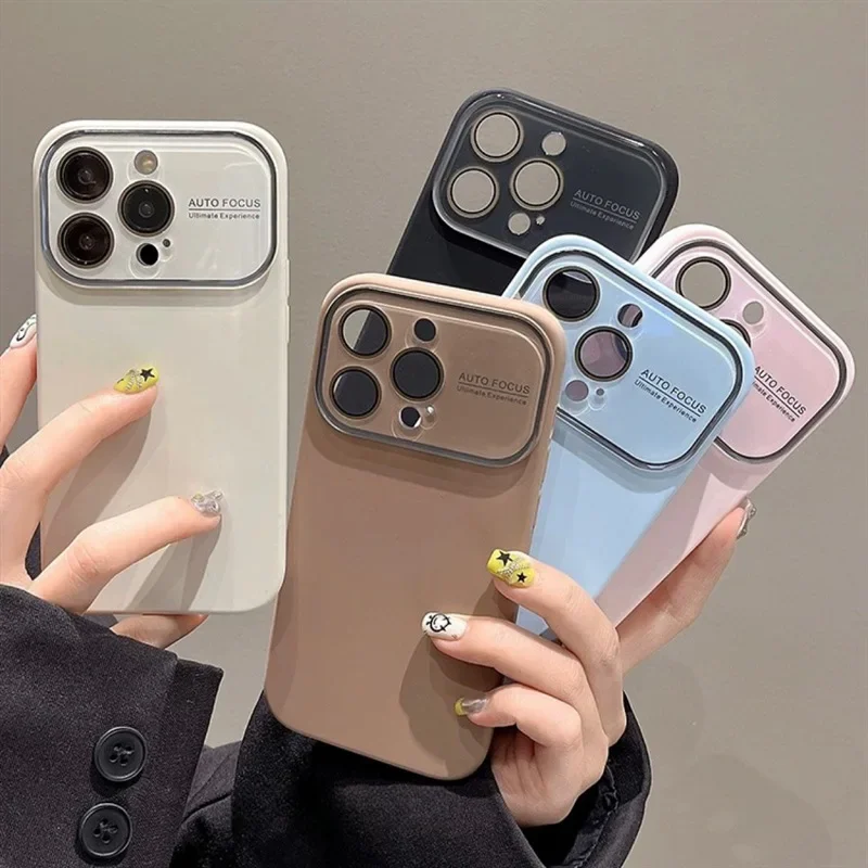 Luxury Case with Lens Protect For iPhone 15 14 13 12 11 Pro Max Plus Soft Silicone Shockproof Protection Sleeve Protective Cover
Luxury Case with Lens Protect For iPhone 15 14 13 12 11 Pro Max Plus Soft Silicone Shockproof Protection Sleeve Protective Cover
