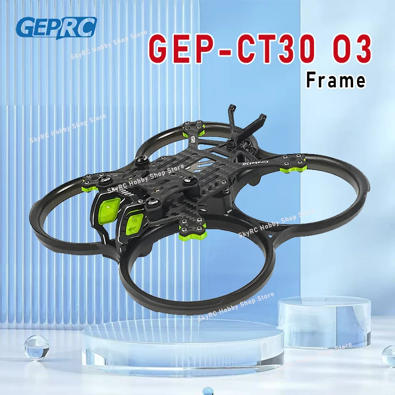 GEPRC GEP-CT30 O3 Frame 127mm Wheelbase with COB Light Strap BEC for DJI O3 Air unit FPV Freestyle 3inch Cinewhoop Cinebot30
GEPRC GEP-CT30 O3 Frame 127mm Wheelbase with COB Light Strap BEC for DJI O3 Air unit FPV Freestyle 3inch Cinewhoop Cinebot30