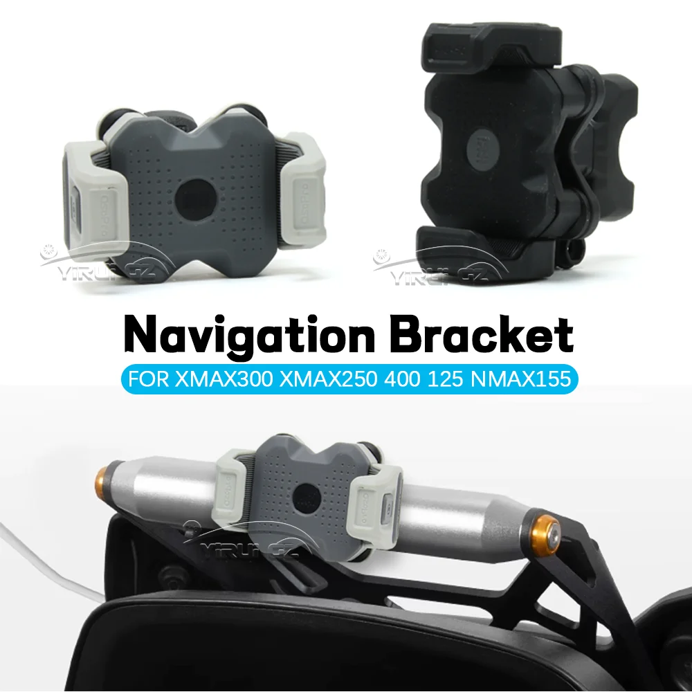 Motorcycle Accessories For YAMAHA XMAX300 XMAX400 XMAX125 250 300 Shock Absorber Phone Stand Phone Holder Stand Navigation Stand
Motorcycle Accessories For YAMAHA XMAX300 XMAX400 XMAX125 250 300 Shock Absorber Phone Stand Phone Holder Stand Navigation Stand