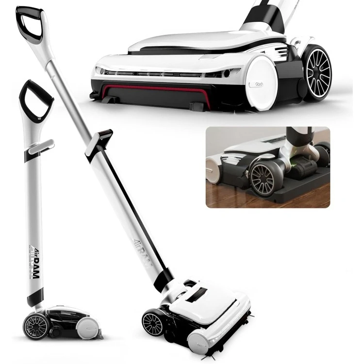 AirRAM 3 Cordless Vacuum Cleaner with Anti-Hair Wrap Bar - Dual Edge-Clean Brushes - Perfect for Carpet and Hardwood Floor
AirRAM 3 Cordless Vacuum Cleaner with Anti-Hair Wrap Bar - Dual Edge-Clean Brushes - Perfect for Carpet and Hardwood Floor