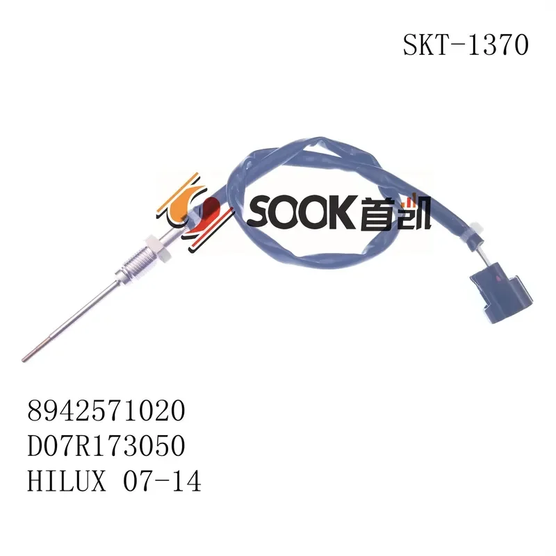 Exhaust Temperature Sensor for Automobile 8942571020 D07R173050SKT-1370
Exhaust Temperature Sensor for Automobile 8942571020 D07R173050SKT-1370
