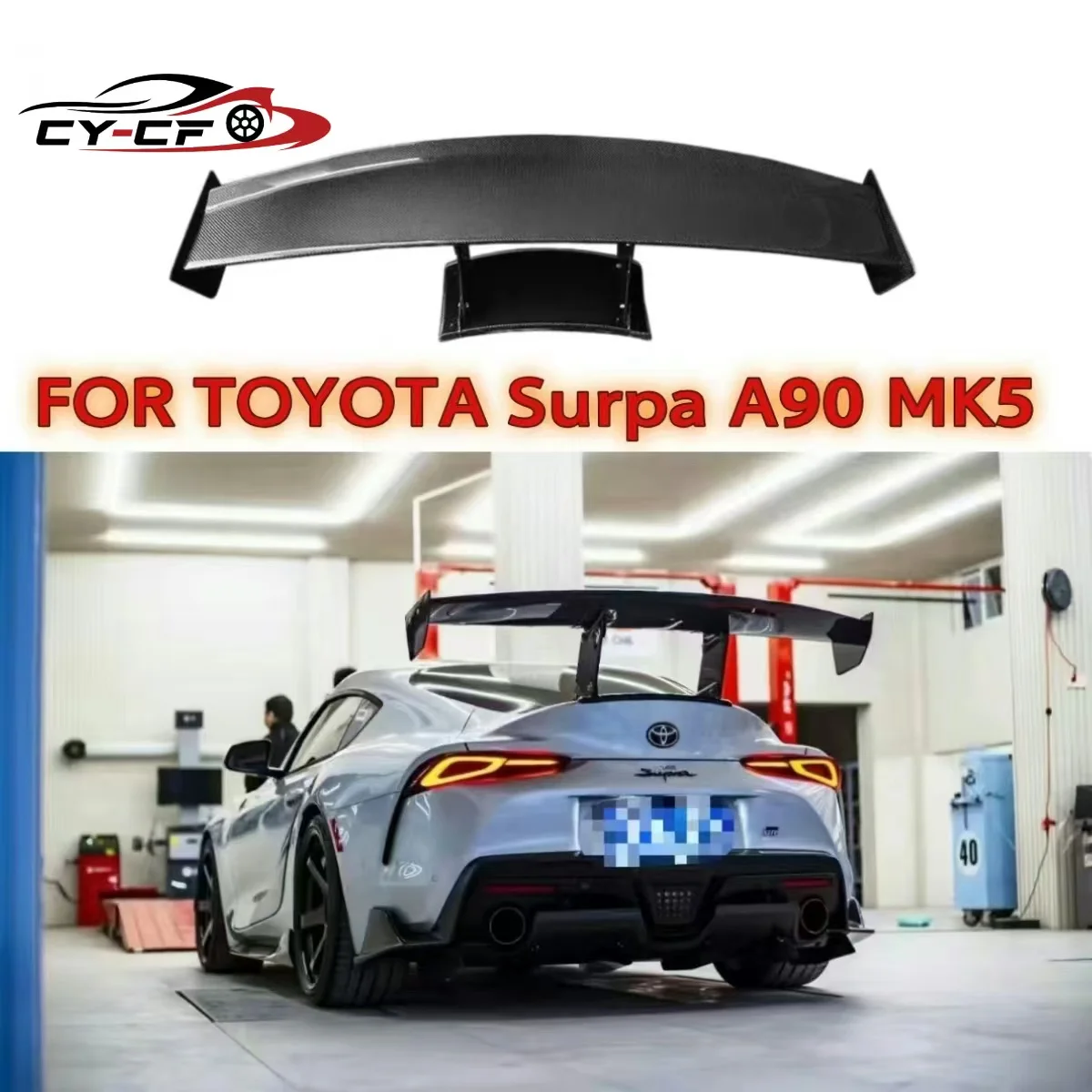 For Toyota Supra A90 A91 MK5 Coupe 2019-2022 Varis Style Real Carbon Fiber Rear Trunk Wing Spoiler Boot Top Lip Cover FRP
For Toyota Supra A90 A91 MK5 Coupe 2019-2022 Varis Style Real Carbon Fiber Rear Trunk Wing Spoiler Boot Top Lip Cover FRP