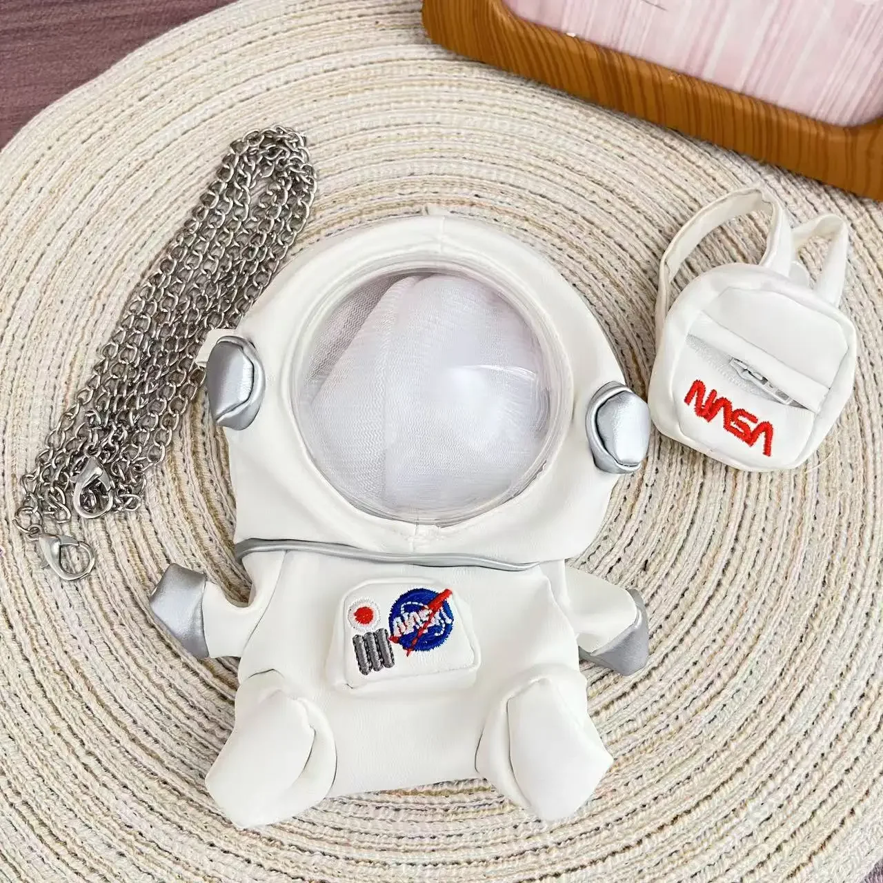 for 17cm Labubu Doll Clothes Fashion Clothes Astronaut Set Doll Clothes Shoulder Bag Dolls Accessories Gifts
for 17cm Labubu Doll Clothes Fashion Clothes Astronaut Set Doll Clothes Shoulder Bag Dolls Accessories Gifts