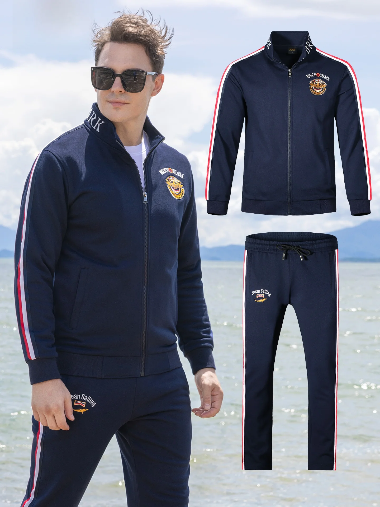 Новый зимний мужской спортивный костюм из чистого хлопка: комплект из двух предметов для повседневного спорта, большие размеры
Новый зимний мужской спортивный костюм из чистого хлопка: комплект из двух предметов для повседневного спорта, большие размеры