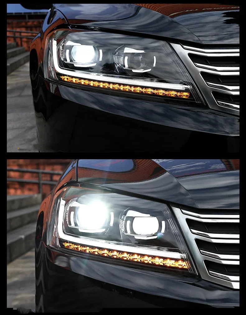 Osmrk HID LED headlight assembly angel eye daytime running light with turn signal for Volkswagen passat b7 2012-2016
Osmrk HID LED headlight assembly angel eye daytime running light with turn signal for Volkswagen passat b7 2012-2016