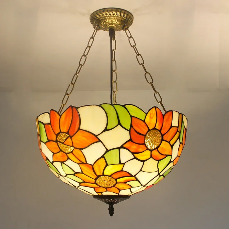KARLOS Tiffany Pendant Lamp LED Retro Creativity Living Room restaurant Bedroom Villa Hotel Corridor Color Glass Chandelier
KARLOS Tiffany Pendant Lamp LED Retro Creativity Living Room restaurant Bedroom Villa Hotel Corridor Color Glass Chandelier