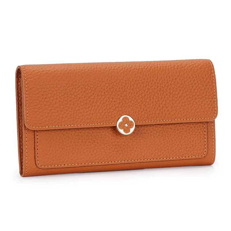 Women's Wallet 2025 New Full Leather Long Wallet Cross-border First Layer Cowhide Women's Long Clip Leather Clutch Pouch
Women's Wallet 2025 New Full Leather Long Wallet Cross-border First Layer Cowhide Women's Long Clip Leather Clutch Pouch