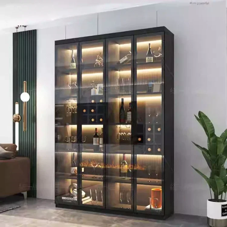 Wine Cabinet Glass Display Light Luxury Home Small Nordic Restaurant Coffee Dining Side Storage Cabinet Meuble Vin Bar Furniture
Wine Cabinet Glass Display Light Luxury Home Small Nordic Restaurant Coffee Dining Side Storage Cabinet Meuble Vin Bar Furniture
