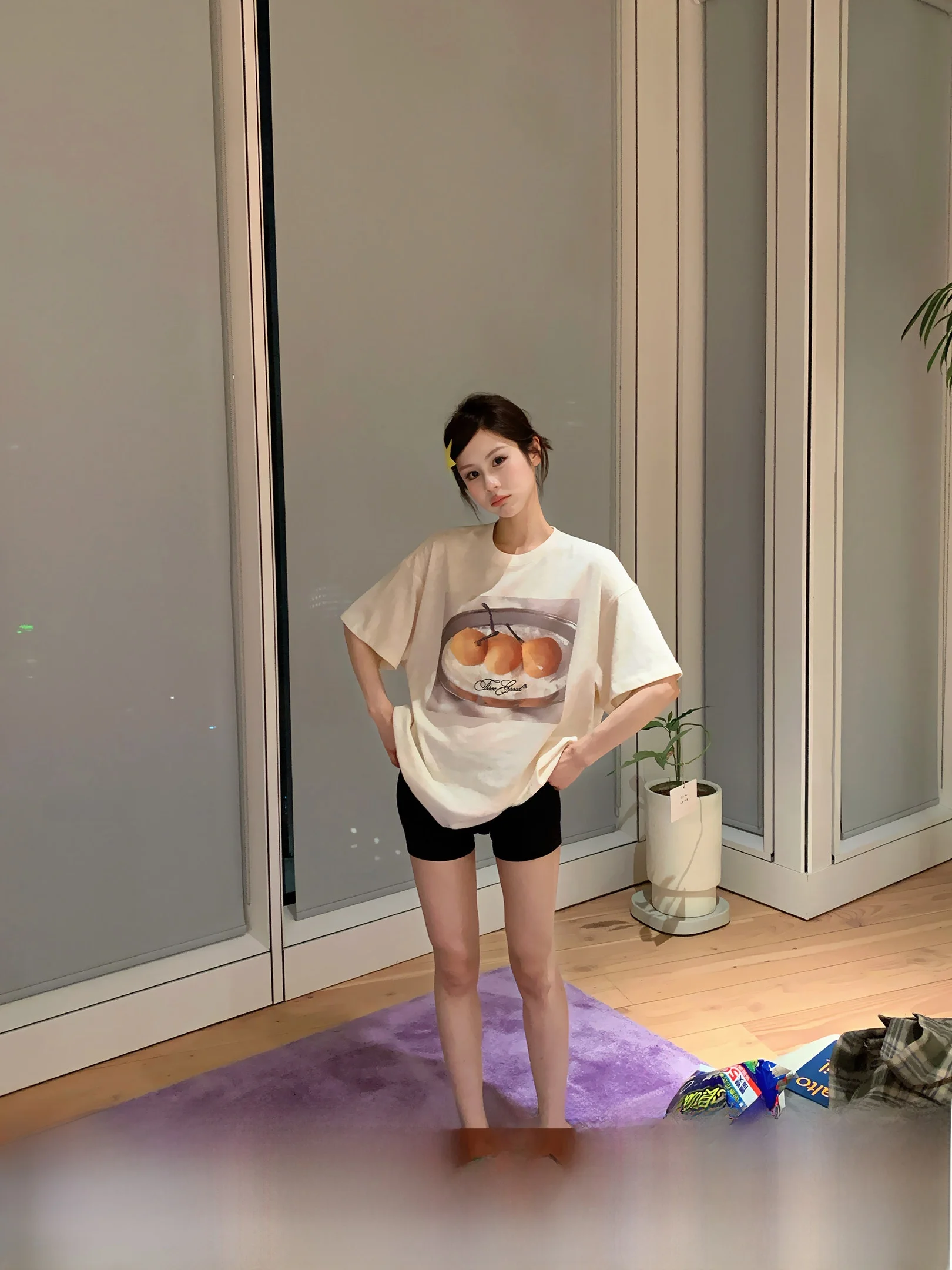 Three Goood Lazy Oxygen Feeling Large Printed Embroidered Cotton T-Shirt Soft Comfortable to Wear Ladies Loose Fit round Neck...
Three Goood Lazy Oxygen Feeling Large Printed Embroidered Cotton T-Shirt Soft Comfortable to Wear Ladies Loose Fit round Neck...