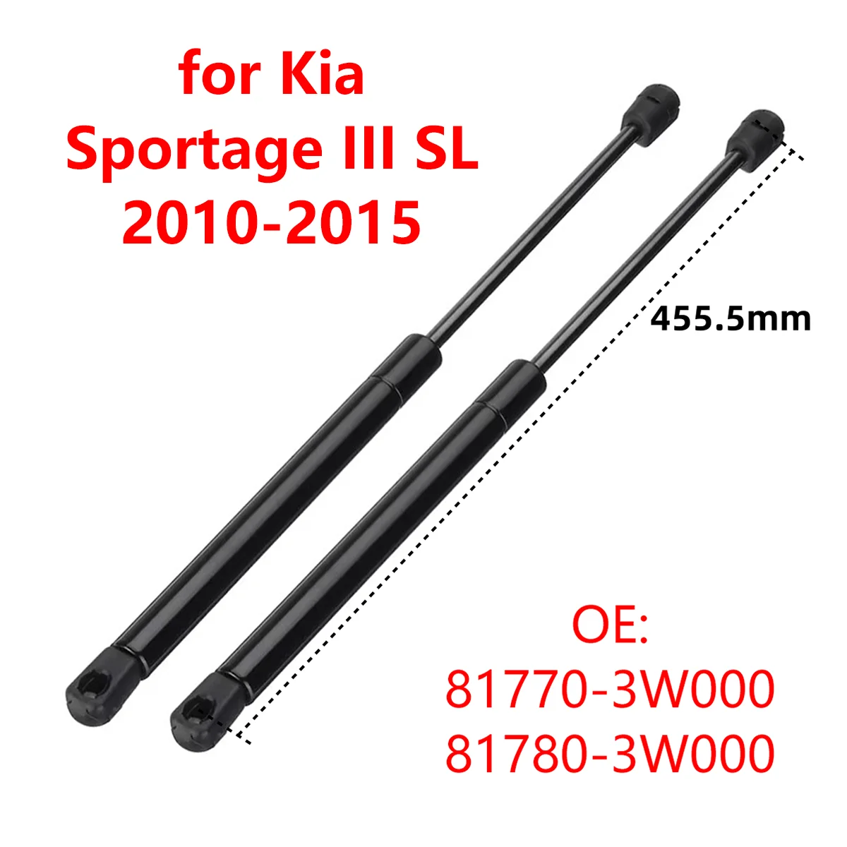 2Pcs 817703W000 Car Rear Trunk Tailgate Boot Gas Struts Lift Support Rod Bars for Kia Sportage III SL 2010-2015
2Pcs 817703W000 Car Rear Trunk Tailgate Boot Gas Struts Lift Support Rod Bars for Kia Sportage III SL 2010-2015