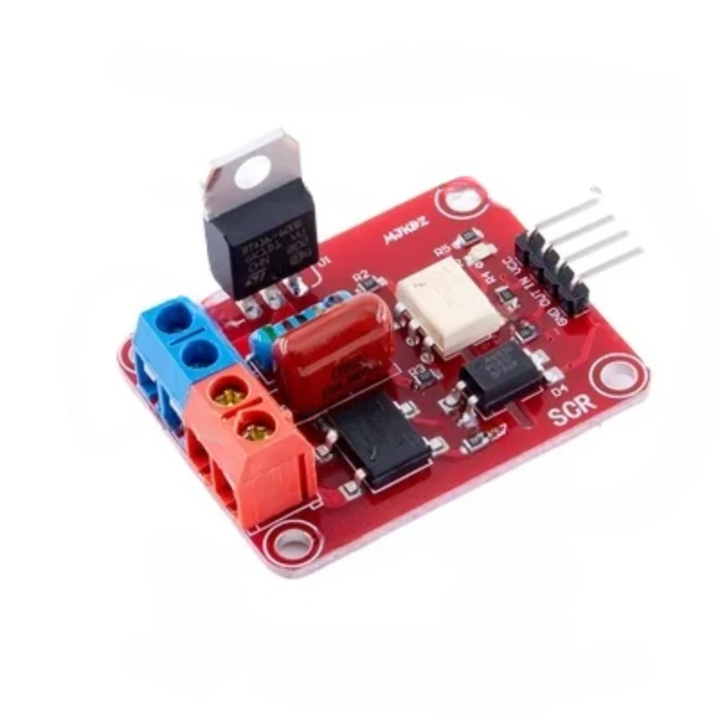 Модуль SCR TRIAC BTA16 16A с функциями тиристора и переключателя переменного тока, встроенной технологией обнаружения нулевого креста
Модуль SCR TRIAC BTA16 16A с функциями тиристора и переключателя переменного тока, встроенной технологией обнаружения нулевого креста