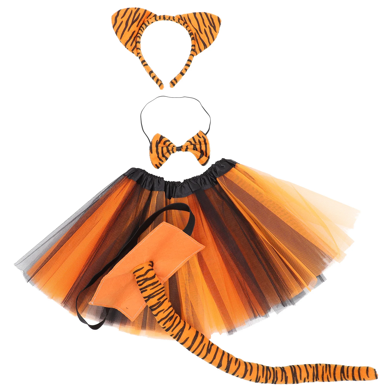1Set Tiger Cosplay Props Unique Design Soft Material Full Set Accessory for Children Festival Fancy Dress Party Girl Costume
1Set Tiger Cosplay Props Unique Design Soft Material Full Set Accessory for Children Festival Fancy Dress Party Girl Costume