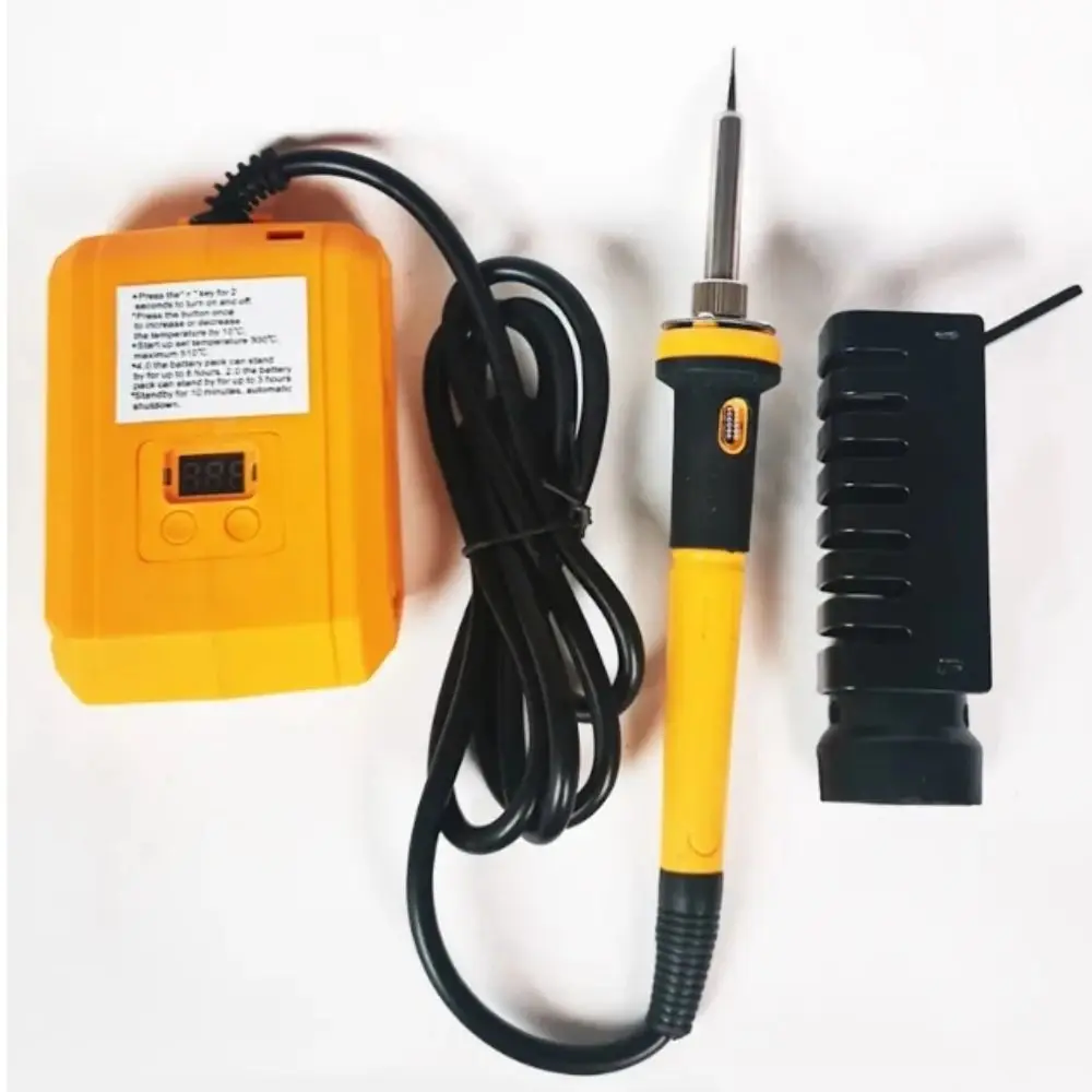 60W Power Portable Electric Soldering Iron Fast Heating 936 Tip Cordless Soldering Iron 936M Solder Tip Temperature Adjustable
60W Power Portable Electric Soldering Iron Fast Heating 936 Tip Cordless Soldering Iron 936M Solder Tip Temperature Adjustable