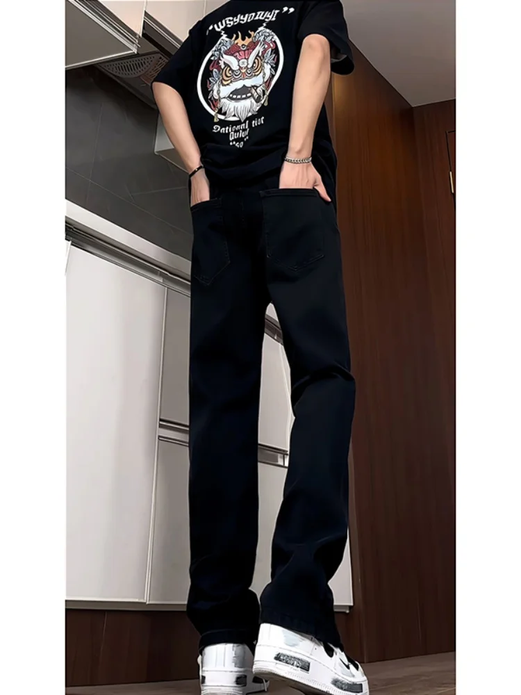 Bla Straight Leg Thin Denim Jeans Men Summer New High Street Cool Casual Long Pants Trendy Versatile Jeans Cotton Polyester...
Bla Straight Leg Thin Denim Jeans Men Summer New High Street Cool Casual Long Pants Trendy Versatile Jeans Cotton Polyester...