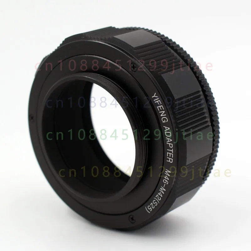 FOR Yifeng M46 to M42 25-55mm Adjustable Focusing Helicoid adapter Macro Tube
FOR Yifeng M46 to M42 25-55mm Adjustable Focusing Helicoid adapter Macro Tube