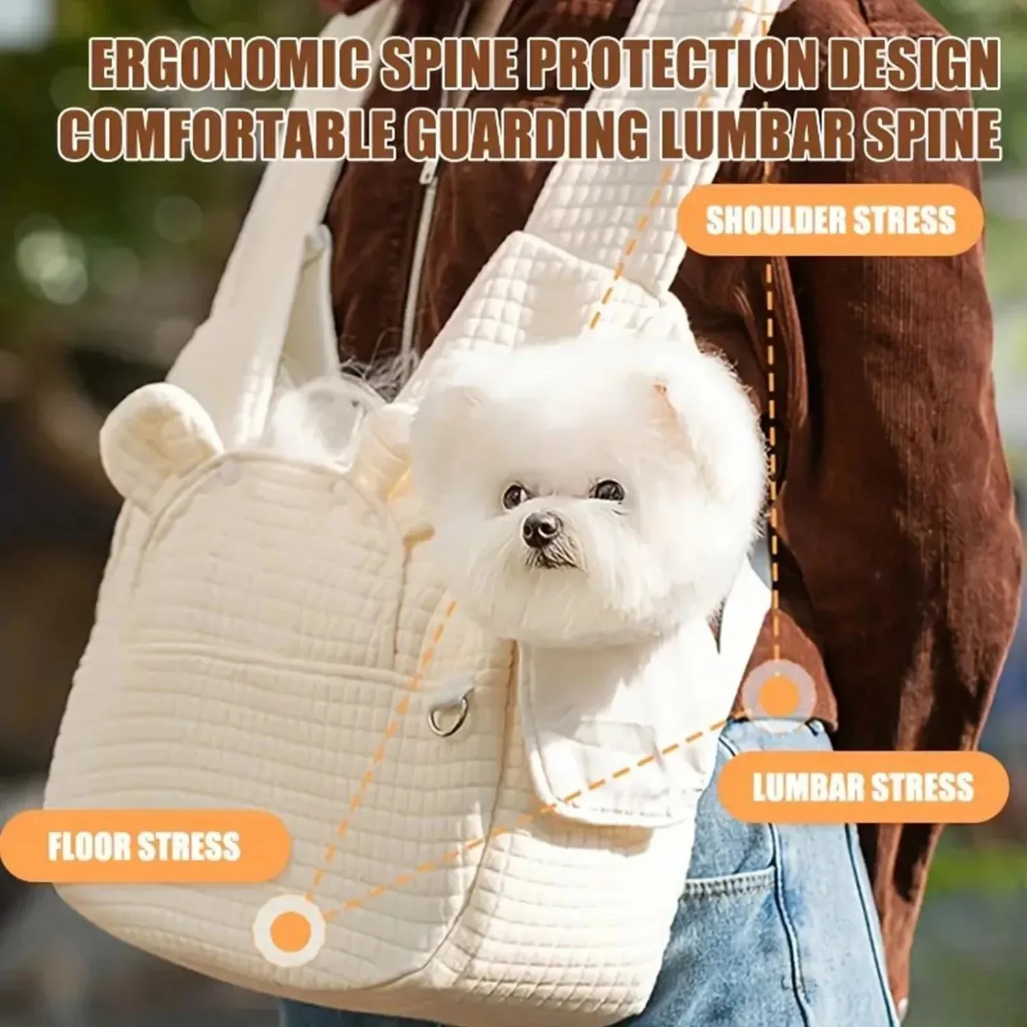Large Capacity Portable Pet Carrier Backpack Comfortable Cotton Pet Travel Bag with Secure Snap Closure For Small Dog And Cat
Large Capacity Portable Pet Carrier Backpack Comfortable Cotton Pet Travel Bag with Secure Snap Closure For Small Dog And Cat