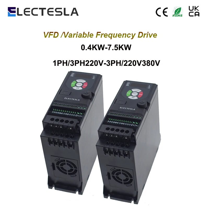 ES100 VFD инвертор контроллер скорости двигателя преобразователь частоты привод переменной частоты один фаз 380 В трехфазный 0,4 в 4 кВт
ES100 VFD инвертор контроллер скорости двигателя преобразователь частоты привод переменной частоты один фаз 380 В трехфазный 0,4 в 4 кВт