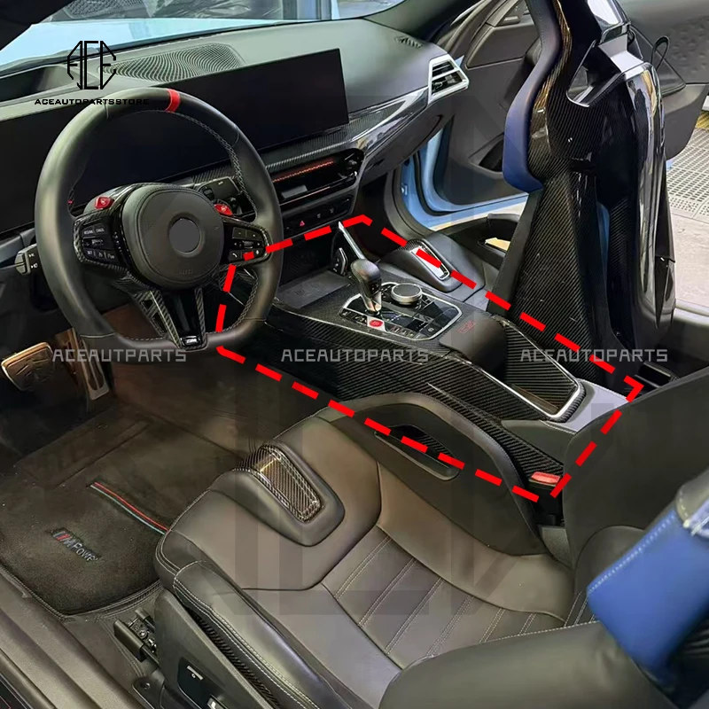 CS CSL Style Dry Carbon Fiber Consol For BMW G87 Dry Prepreg Carbon Fiber Center Console For BMW G8X M2 M3 M4 Interior
CS CSL Style Dry Carbon Fiber Consol For BMW G87 Dry Prepreg Carbon Fiber Center Console For BMW G8X M2 M3 M4 Interior