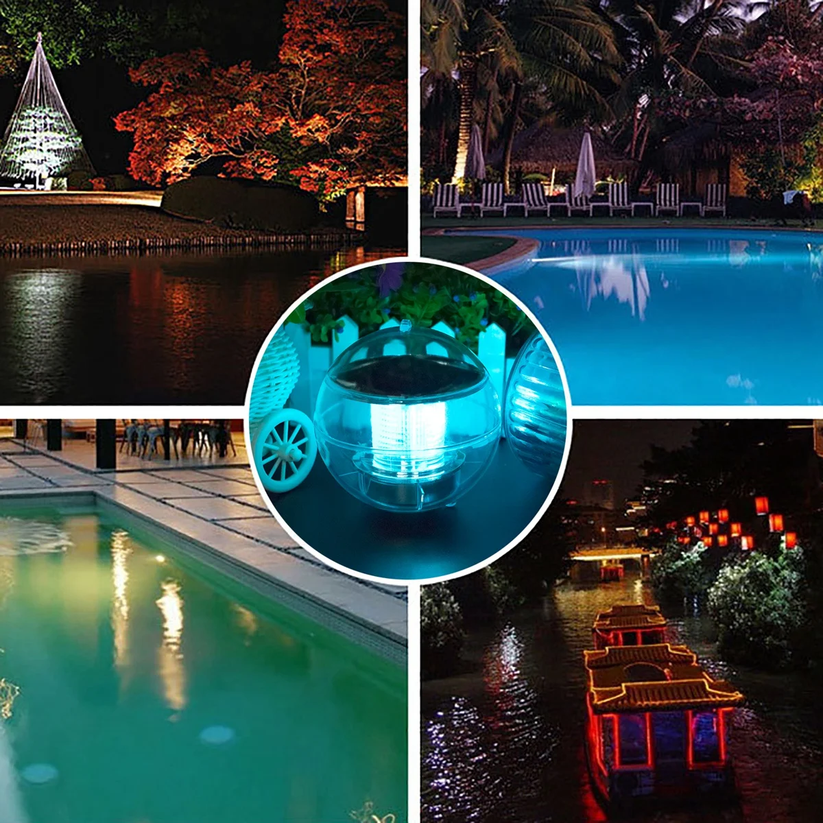 2 pcs Solar Powered Floating Lamp Waterproof Abs Globe Night For Garden Pool Pond Outdoor Indoor Hanging Decoration Pond Light
2 pcs Solar Powered Floating Lamp Waterproof Abs Globe Night For Garden Pool Pond Outdoor Indoor Hanging Decoration Pond Light