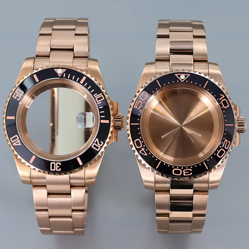 Корпус для часов NH35, 40 мм, сапфировый, подходит для Seiko NH35 NH36/34 8205 8215 2824, корпус для часов, розовое золото, керамический корпус
Корпус для часов NH35, 40 мм, сапфировый, подходит для Seiko NH35 NH36/34 8205 8215 2824, корпус для часов, розовое золото, керамический корпус