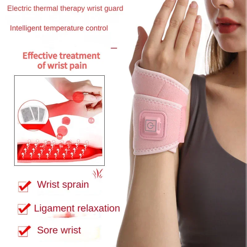 Heated Wrist Brace with Massager USB Portable Electric Heating Pad for Carpal Tunnel and Tendonitis Relief Massage Heated Wrap
Heated Wrist Brace with Massager USB Portable Electric Heating Pad for Carpal Tunnel and Tendonitis Relief Massage Heated Wrap