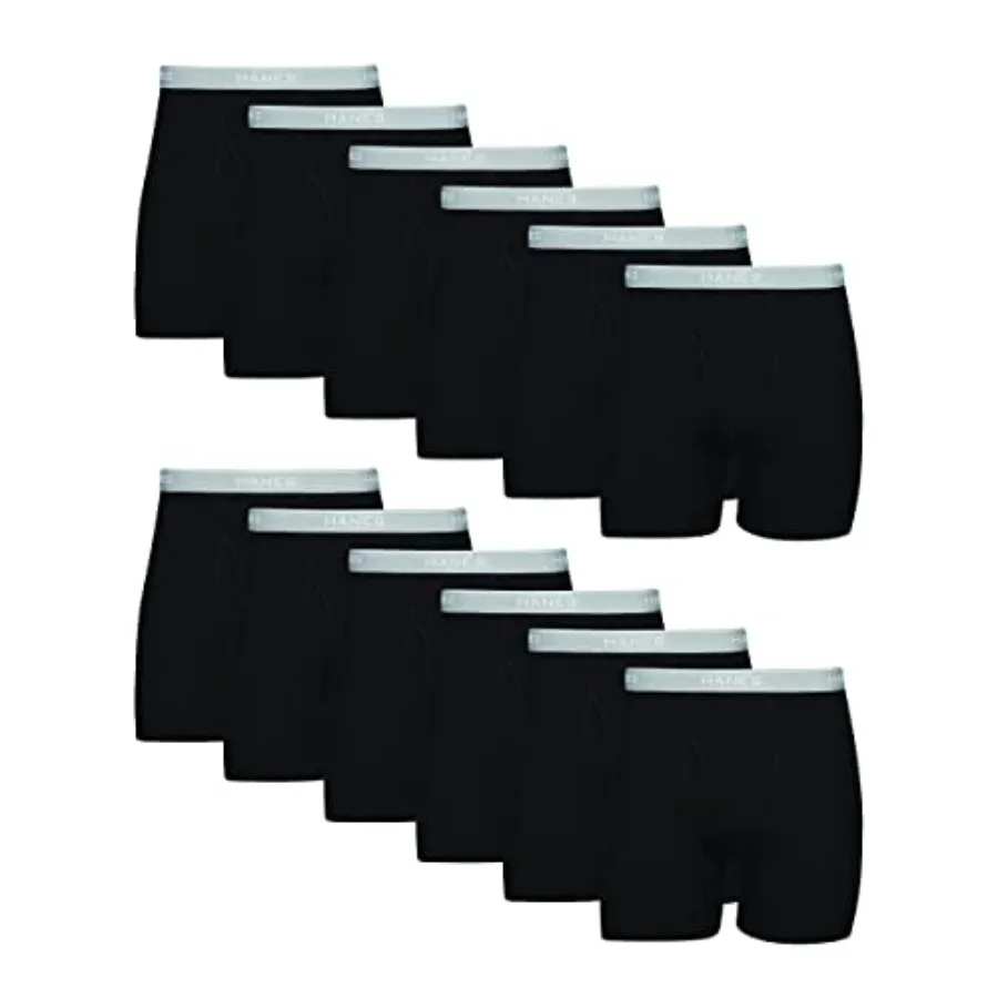 mens Underwear Boxer Briefs Pack, Cool and Breathable Cotton Moisture-wicking Underwear for Men, No Ride Up
mens Underwear Boxer Briefs Pack, Cool and Breathable Cotton Moisture-wicking Underwear for Men, No Ride Up