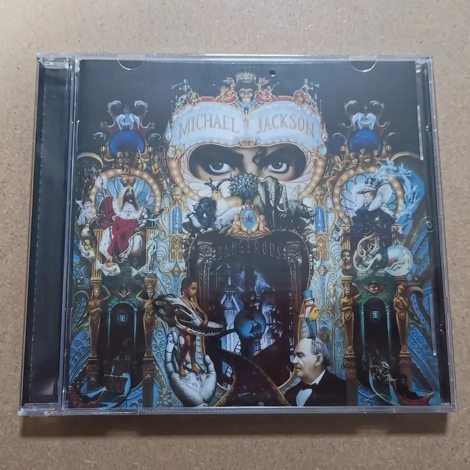Michael Jackson Dangerous Album CD Black or White King of Pop Replica Non-Official Fans Collection Gift
Michael Jackson Dangerous Album CD Black or White King of Pop Replica Non-Official Fans Collection Gift