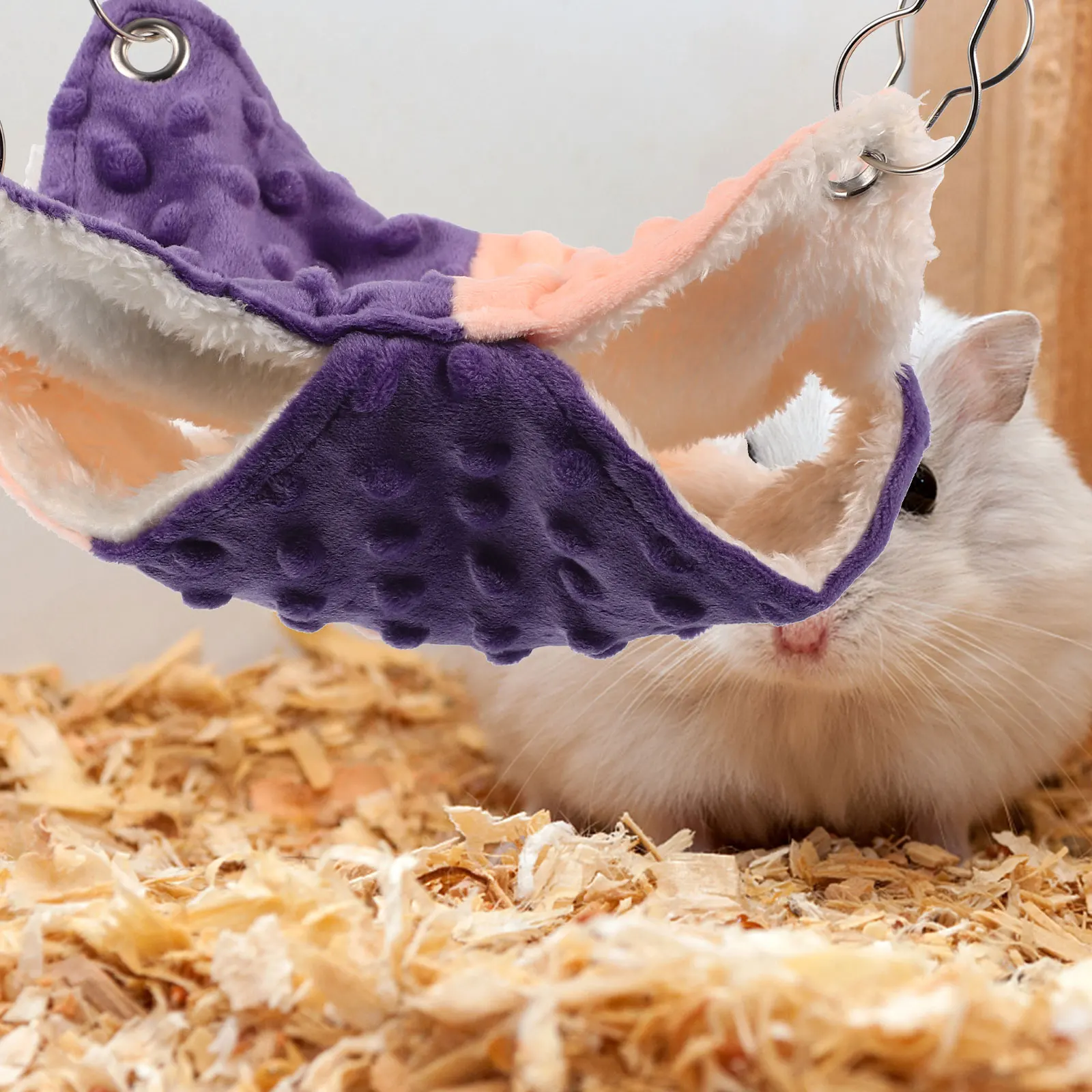 Pet Hammock Guinea Pig Warm Bed Hamster Small Animal Home Cloth Resting for Sleeping Pets Hanging Mat
Pet Hammock Guinea Pig Warm Bed Hamster Small Animal Home Cloth Resting for Sleeping Pets Hanging Mat