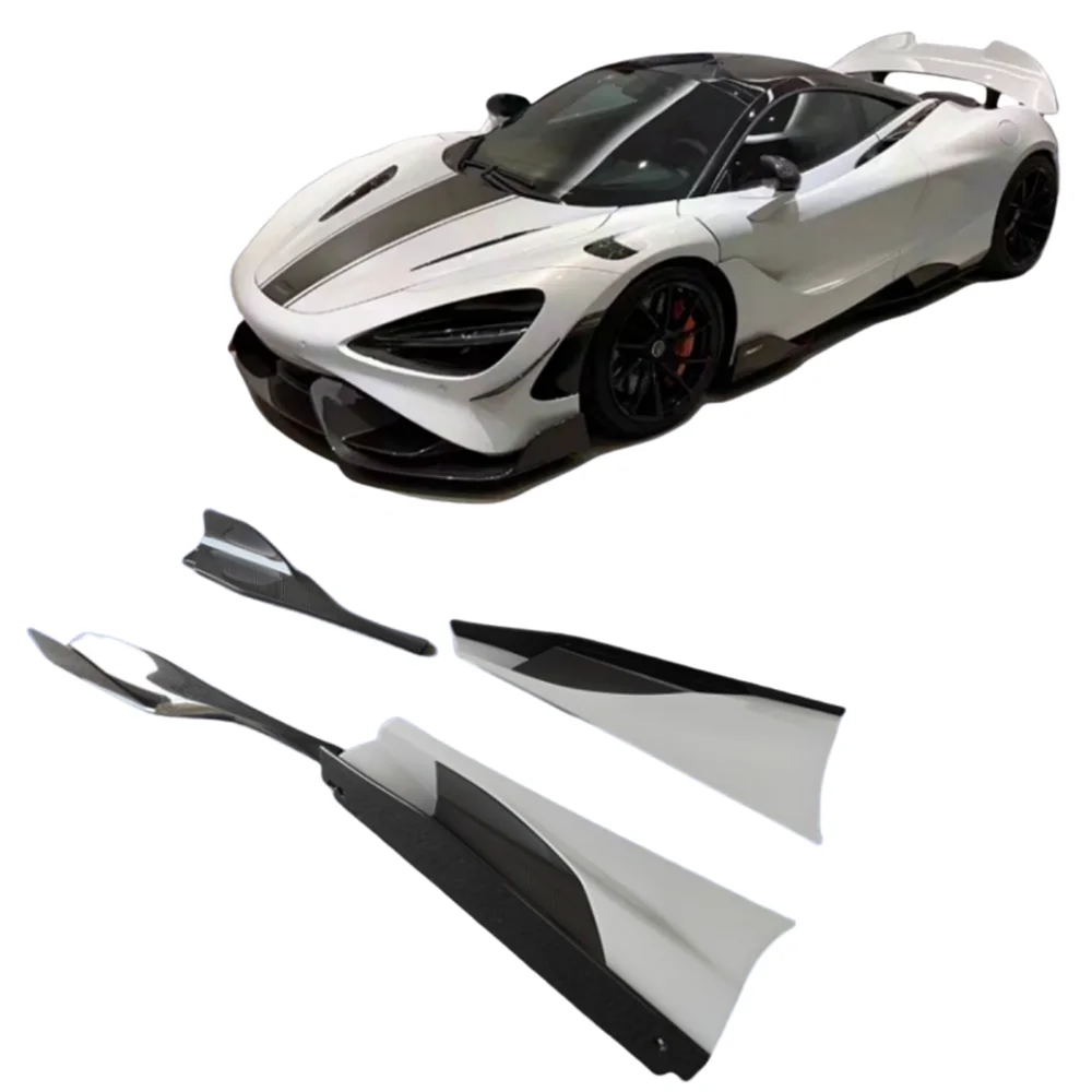 The Dry Carbon Fiber Body Kit for Mclaren 720s Has Been Upgraded to a 765LT Style Side Skirt Body Kit for Mclaren 720S Body Kit
The Dry Carbon Fiber Body Kit for Mclaren 720s Has Been Upgraded to a 765LT Style Side Skirt Body Kit for Mclaren 720S Body Kit