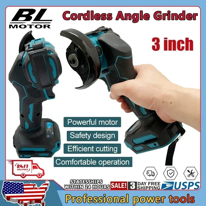 Fit Makita Cordless Angle Grinder 3 Inch Angle Grinder Cordless 3 Inch Electirc CUT OFF Tool Cutting Circular Saw Power Tool
Fit Makita Cordless Angle Grinder 3 Inch Angle Grinder Cordless 3 Inch Electirc CUT OFF Tool Cutting Circular Saw Power Tool