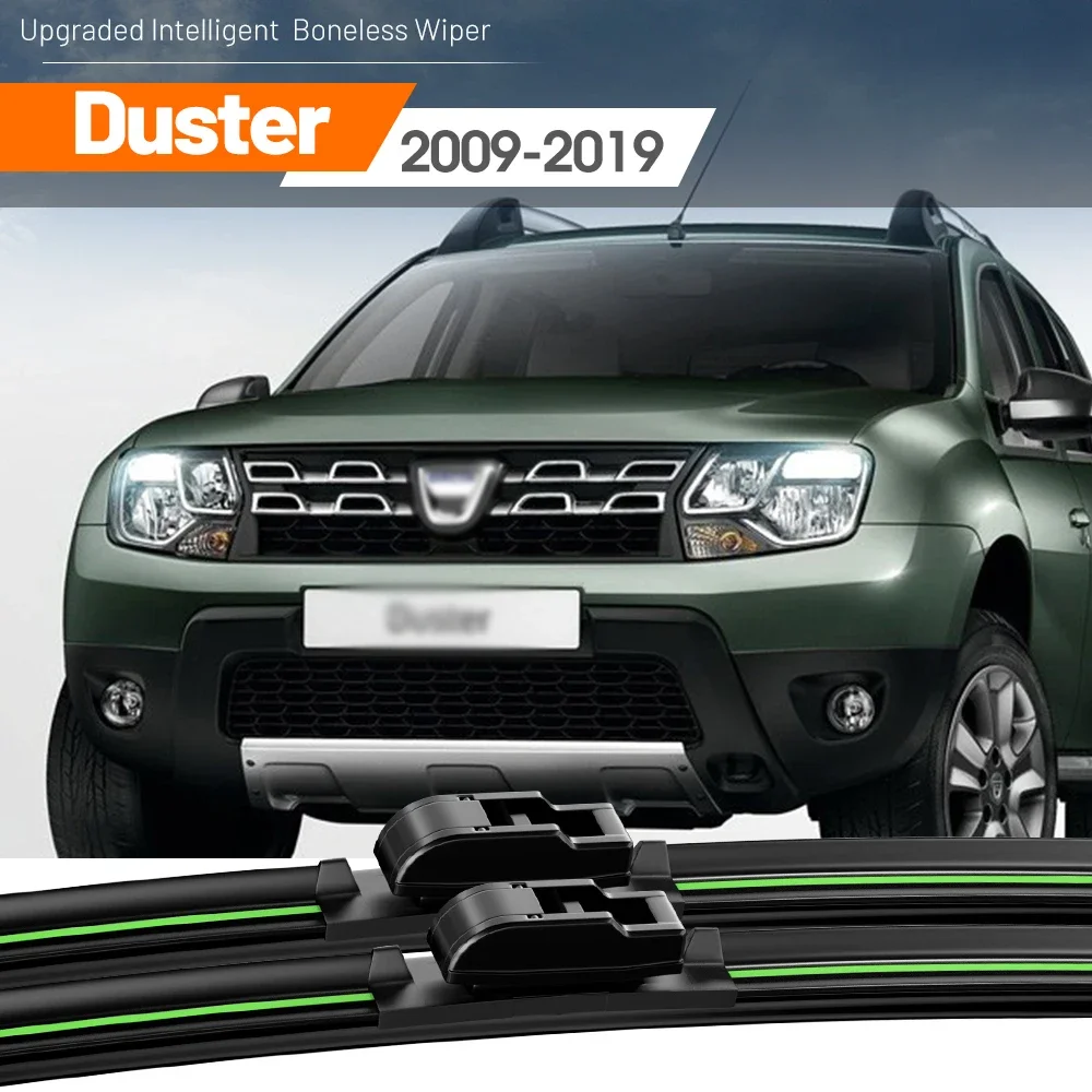 2pcs For Dacia Duster 2009-2019 Front Windshield Wiper Blades 2010 2011 2012 2015 2016 2017 2018 Windscreen Window Accessories
2pcs For Dacia Duster 2009-2019 Front Windshield Wiper Blades 2010 2011 2012 2015 2016 2017 2018 Windscreen Window Accessories