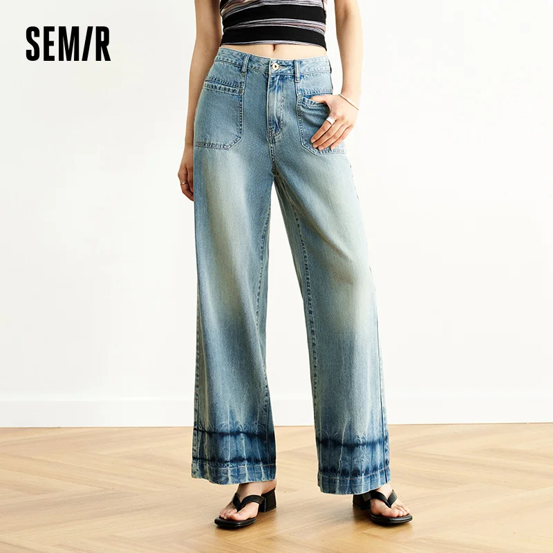 Semir Women's Quick-Dry Cooling Wide Leg Jeans 2025 Summer New Breathable Denim Pants for Hot Weather
Semir Women's Quick-Dry Cooling Wide Leg Jeans 2025 Summer New Breathable Denim Pants for Hot Weather