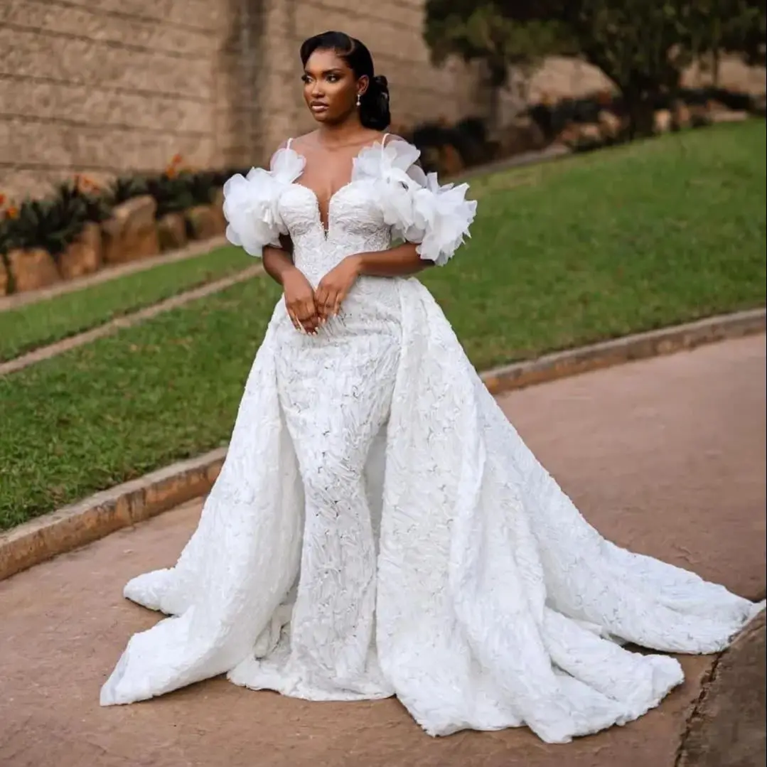 African Wedding Dresses Black Girls Mermaid Lace Beaded Aso Ebi Women Bridal Gowns Vestido De Novia Customized 2026
African Wedding Dresses Black Girls Mermaid Lace Beaded Aso Ebi Women Bridal Gowns Vestido De Novia Customized 2026