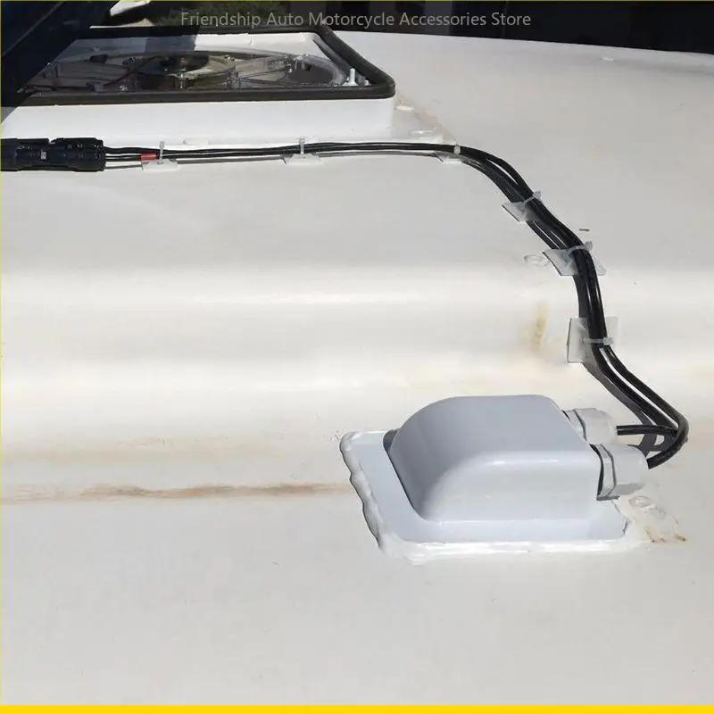 SZCH Outdoor Generators Supplies Plastic Roof Cable Entry Gland Double Holes Junction Box for Motorhome
SZCH Outdoor Generators Supplies Plastic Roof Cable Entry Gland Double Holes Junction Box for Motorhome