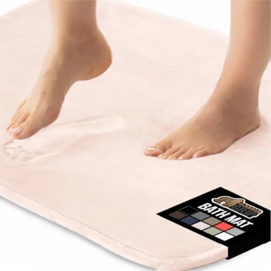 ® Memory Foam Bath Mat, Soft Absorbent Velvet Bathroom Mats, Durable Dots on Underside, Machine Washable Bathmat, Carpet Rug Ro
® Memory Foam Bath Mat, Soft Absorbent Velvet Bathroom Mats, Durable Dots on Underside, Machine Washable Bathmat, Carpet Rug Ro
