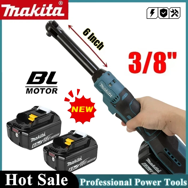 Makita Ratchet Wrench Extended Head Cordless Removal Screw Nut 220N.m 3/8" 1/2" Electric Driver Power Tools For 21V Battery
Makita Ratchet Wrench Extended Head Cordless Removal Screw Nut 220N.m 3/8" 1/2" Electric Driver Power Tools For 21V Battery
