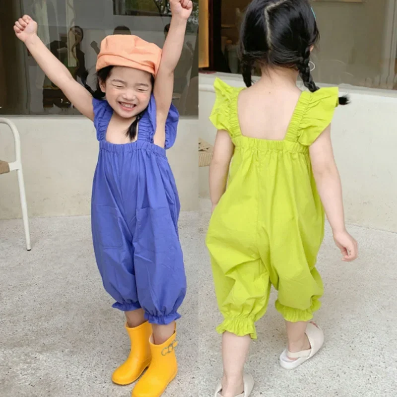 Clothing Baby Girl Clothes Korean Fashion Jumpsuit Summer Girls Overalls Little Baby Thin Sleeveless Jumpsuit Sweet Children'S
Clothing Baby Girl Clothes Korean Fashion Jumpsuit Summer Girls Overalls Little Baby Thin Sleeveless Jumpsuit Sweet Children'S